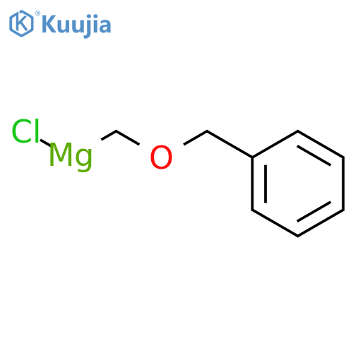 Magnesium, chloro[(phenylmethoxy)methyl]- structure