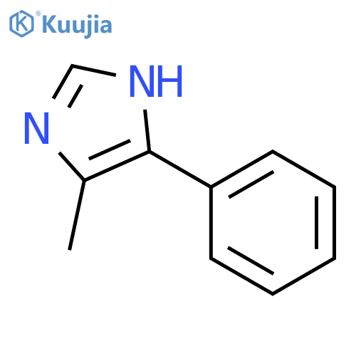 5-methyl-4-phenyl-1H-imidazole structure