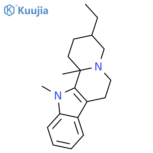3-ethyl-12,12b-dimethyl-1,2,3,4,6,7,12,12b-octahydroindolo[2,3-a]quinolizine structure