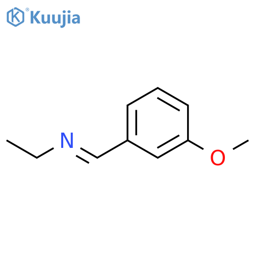 Ethanamine, N-[(3-methoxyphenyl)methylene]- structure