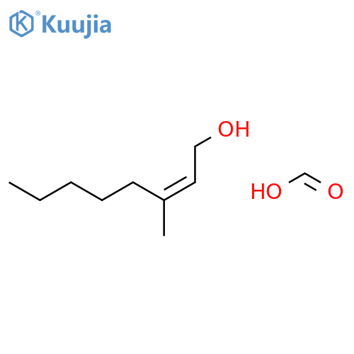 2-Octen-1-ol, 3-methyl-, formate, (Z)- structure