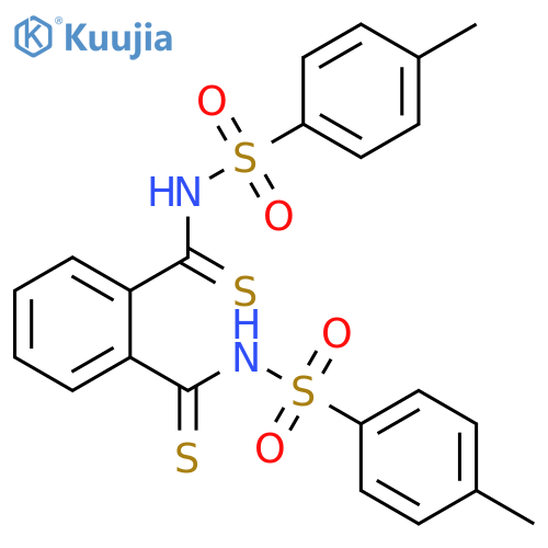 1,2-Benzenedicarbothioamide,N1,N2-bis[(4-methylphenyl)sulfonyl]- structure