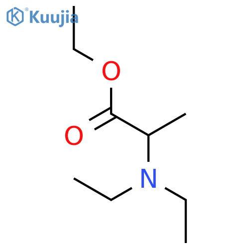 ethyl N,N-diethylalaninate structure