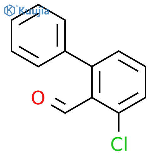 [1,1'-Biphenyl]-2-carboxaldehyde, 3-chloro- structure