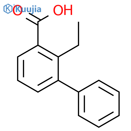 [1,1'-Biphenyl]-3-carboxylic acid, 2-ethyl- structure