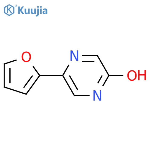 5-(furan-2-yl)-1,2-dihydropyrazin-2-one structure