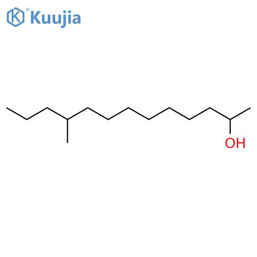 2-Tridecanol, 10-methyl- structure