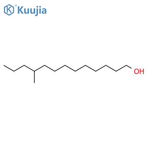 1-Tridecanol, 10-methyl- structure