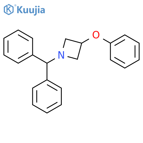 1-benzhydryl-3-phenoxyazetidine structure