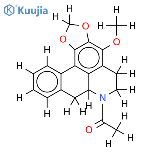 (-)-N-Acetylnorstephalagine structure
