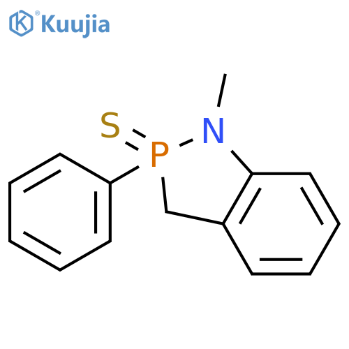 1H-1,2-Benzazaphosphole, 2,3-dihydro-1-methyl-2-phenyl-, 2-sulfide structure