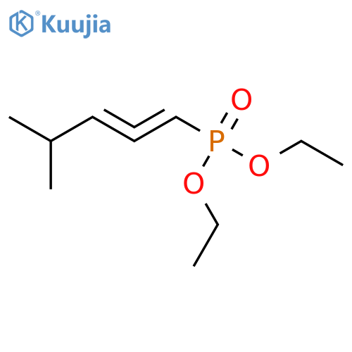 Phosphonic acid, (4-methyl-1,2-pentadienyl)-, diethyl ester structure