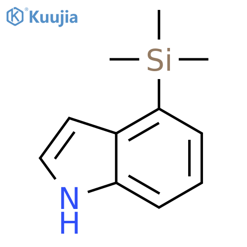 4-(Trimethylsilyl)-1H-indole structure