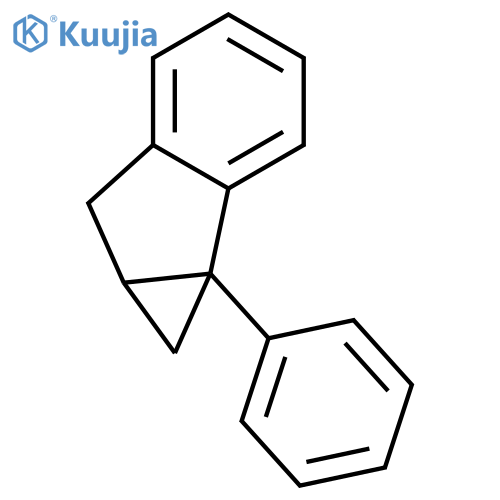 Cycloprop[a]indene, 1,1a,6,6a-tetrahydro-1a-phenyl- structure