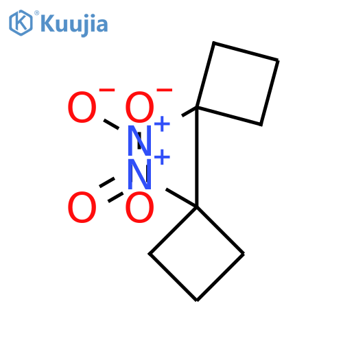1,1'-Bicyclobutyl, 1,1'-dinitro- structure