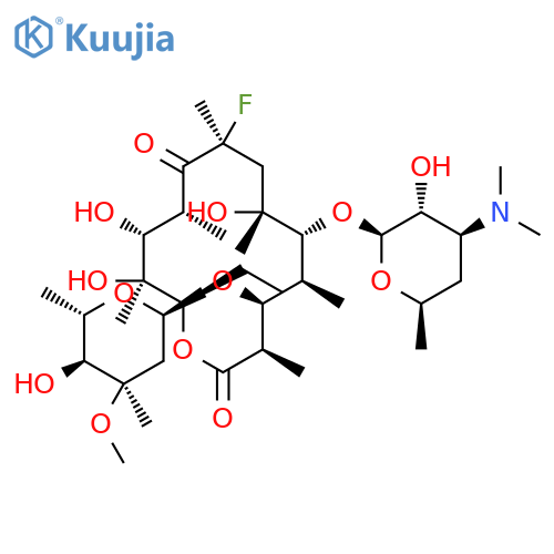 8-Fluoro Erythromycin structure