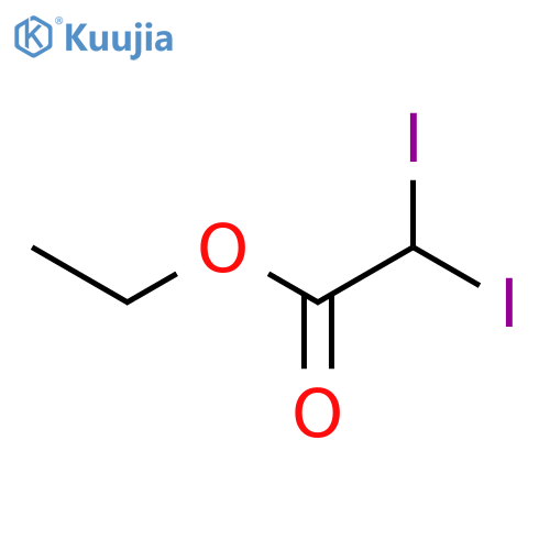 Ethyl 2,2-diiodoacetate structure