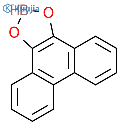 Phenanthro[9,10-d]-1,3,2-dioxaborole structure