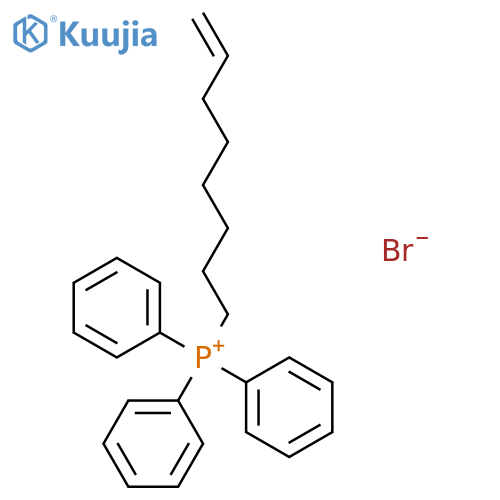 Phosphonium, 7-octenyltriphenyl-, bromide structure