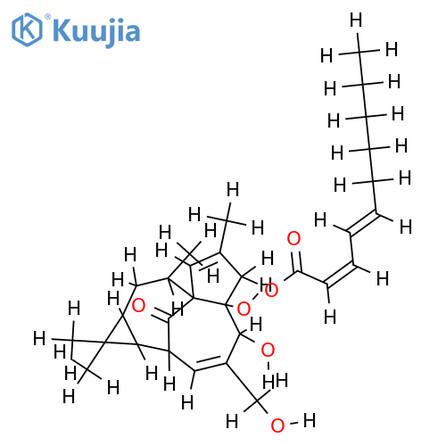3-O-Deka(2'Z,4'E)-dienoylingenol structure