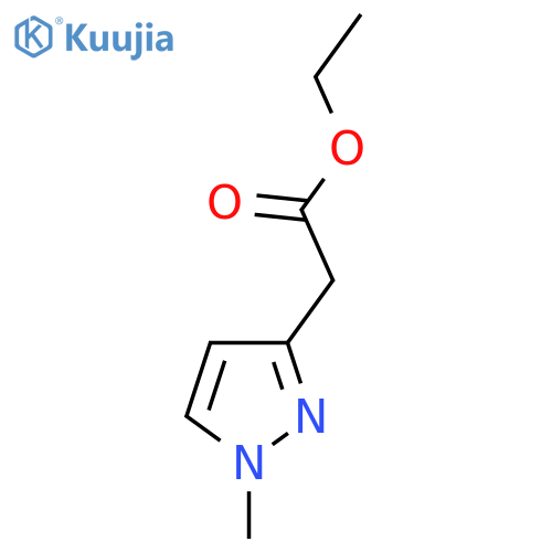 1H-Pyrazole-3-acetic acid, 1-methyl-, ethyl ester structure