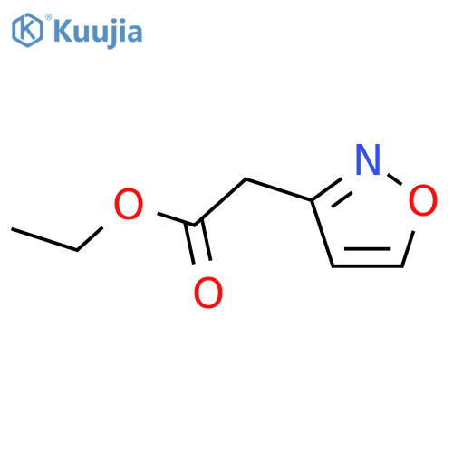 3-Isoxazoleaceticacid,ethylester(9CI) structure