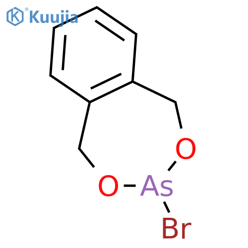 2,4,3-Benzodioxarsepin, 3-bromo-1,5-dihydro- structure
