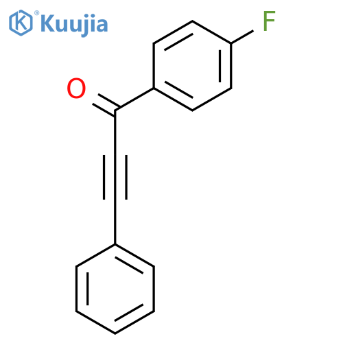 1-(4-fluorophenyl)-3-phenylprop-2-yn-1-one structure