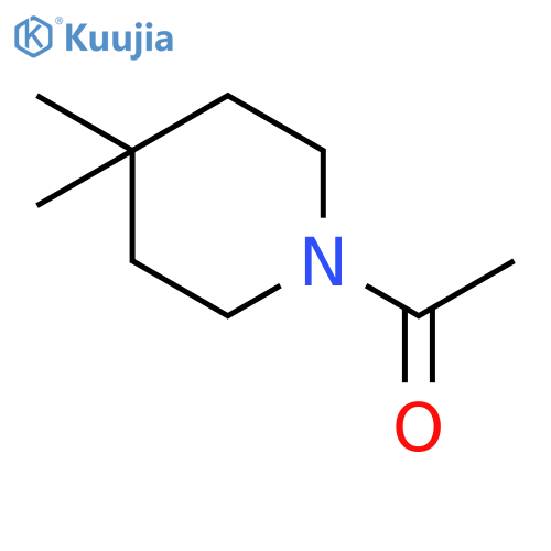 Piperidine, 1-acetyl-4,4-dimethyl- (9CI) structure