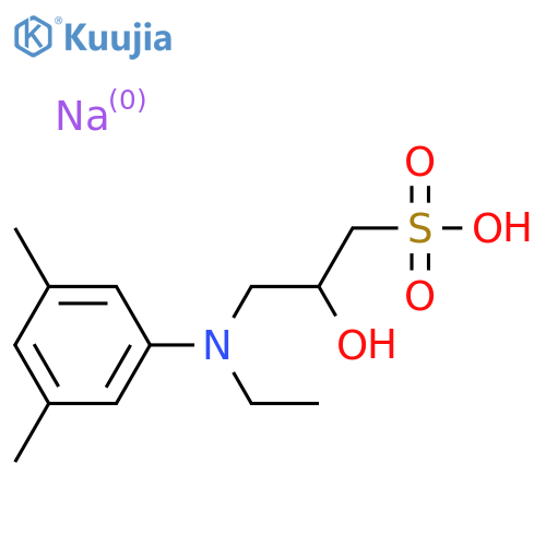 3-(3,5-Dimethylphenyl)ethylamino-2-hydroxy-1-propanesulfonic Acid Sodium Salt structure