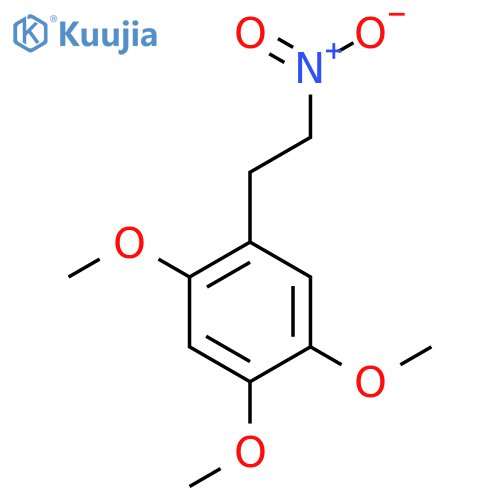 1,2,4-Trimethoxy-5-(2-nitroethyl)benzene structure