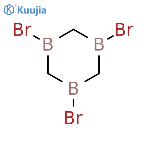 1,3,5-Triborinane, 1,3,5-tribromo- structure