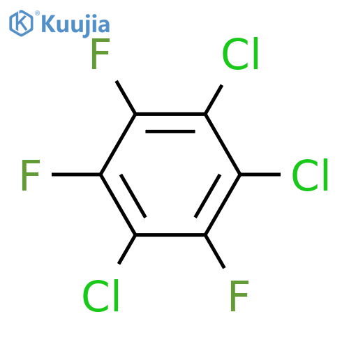 BENZENE, 1,2,4-TRICHLORO-3,5,6-TRIFLUORO- structure