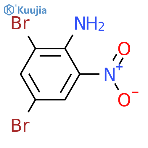 2,4-Dibromo-6-nitroaniline structure