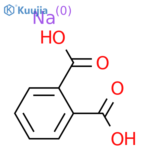 Sodium phthalate structure