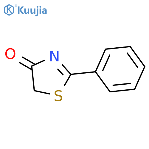2-phenyl-1,3-thiazol-4(5h)-one structure