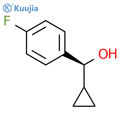 cyclopropyl(4-fluorophenyl)methanol structure