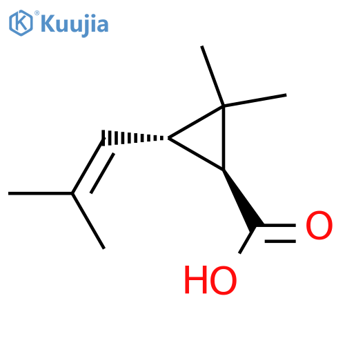 trans-chrysanthemum monocarboxylic acid structure