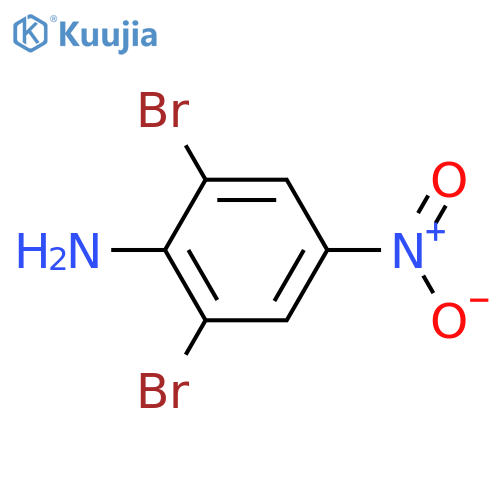 2,6-Dibromo-4-nitroaniline structure