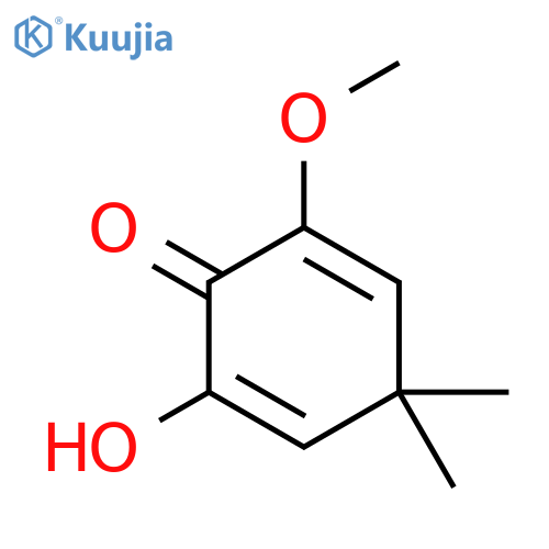 2,5-CYCLOHEXADIEN-1-ONE, 2-HYDROXY-6-METHOXY-4,4-DIMETHYL- structure