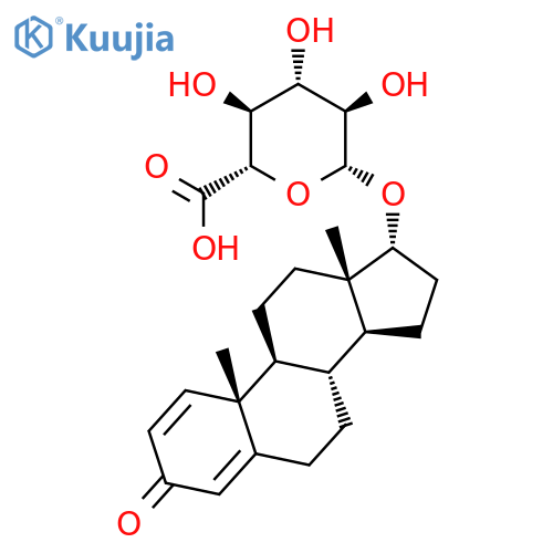 (2S,3S,4S,5R,6R)-6-[[(8R,9S,10R,13S,14S,17R)-10,13-dimethyl-3-oxo-6,7,8,9,11,12,14,15,16,17-decahydrocyclopenta[a]phenanthren-17-yl]oxy]-3,4,5-trihydroxyoxane-2-carboxylic acid structure