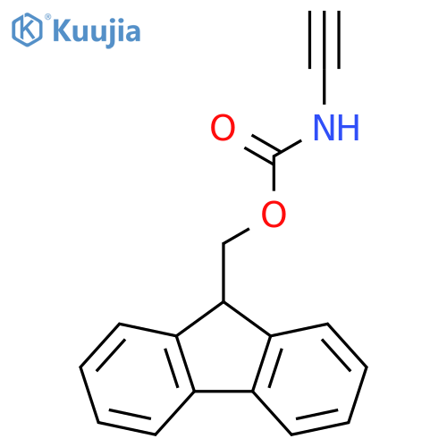 Carbamic acid, ethynyl-, 9H-fluoren-9-ylmethyl ester structure