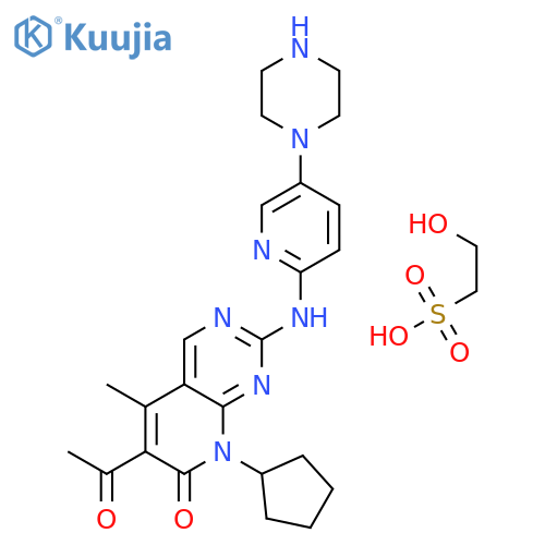 PalBociclib isethionate structure