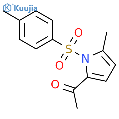 1H-Pyrrole, 2-acetyl-5-methyl-1-[(4-methylphenyl)sulfonyl]- structure