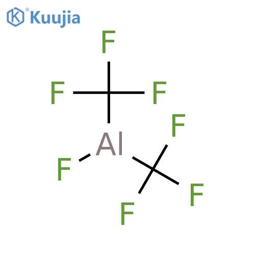 Aluminum, fluorobis(trifluoromethyl)- structure