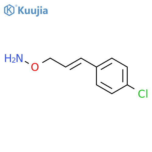 Hydroxylamine, O-[3-(4-chlorophenyl)-2-propenyl]- structure