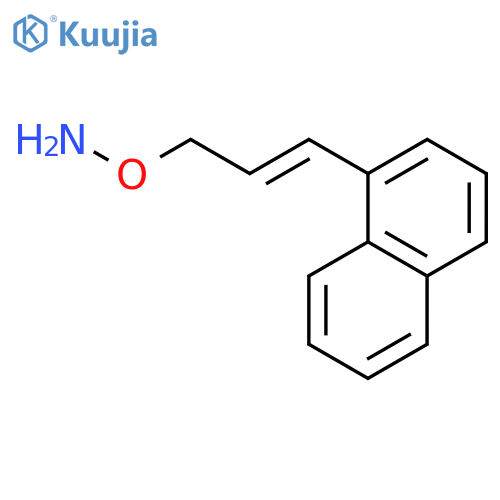 Hydroxylamine, O-[3-(1-naphthalenyl)-2-propenyl]- structure