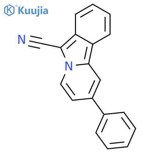 PYRIDO[2,1-A]ISOINDOLE-6-CARBONITRILE, 2-PHENYL- structure