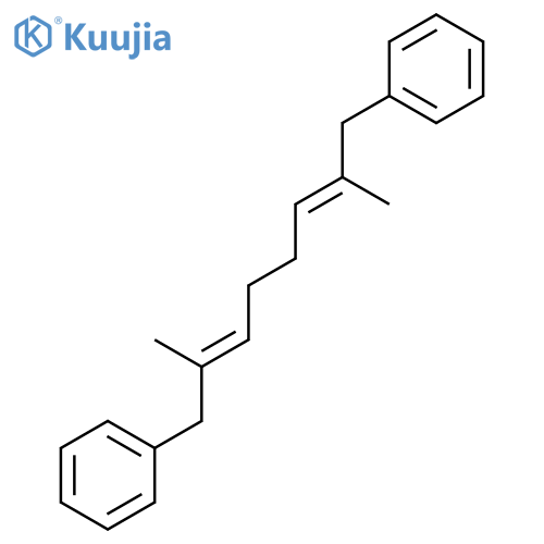 1,1'-(2,7-Dimethylocta-2,6-diene-1,8-diyl)dibenzene structure
