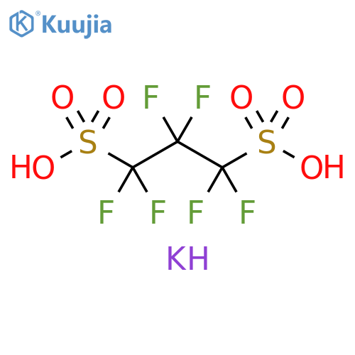 1,3-Propanedisulfonic acid, 1,1,2,2,3,3-hexafluoro-, dipotassium salt structure